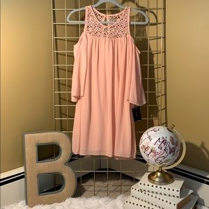 Heart Soul Cold Shoulder Dress